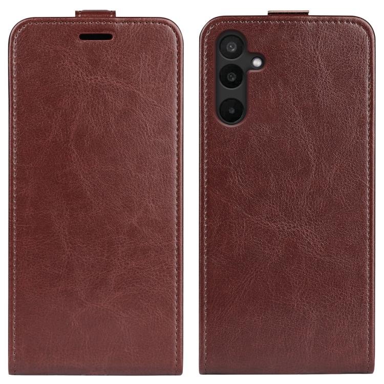 R64 Texture Single Vertical Flip Leather Phone Case, For Samsung Galaxy A05, For Samsung Galaxy A05s, For Samsung Galaxy M34 5G, For Samsung Galaxy S23 FE 5G, For Samsung Galaxy M36 5G / F36 5G, For Samsung Galaxy A17 5G, For Samsung Galaxy M16 / F16