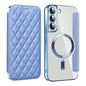Shield MagSafe RFID Anti-theft Rhombus Leather Phone Case, For Samsung Galaxy S23 Ultra 5G, For Samsung Galaxy S23+ 5G, For Samsung Galaxy S23 5G, For Samsung Galaxy S22 Ultra 5G, For Samsung Galaxy S22+ 5G, For Samsung Galaxy S22 5G