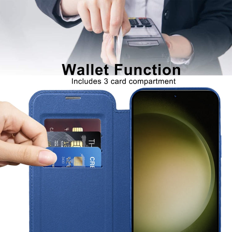 Shield MagSafe RFID Anti-theft Rhombus Leather Phone Case, For Samsung Galaxy S23 Ultra 5G, For Samsung Galaxy S23+ 5G, For Samsung Galaxy S23 5G, For Samsung Galaxy S22 Ultra 5G, For Samsung Galaxy S22+ 5G, For Samsung Galaxy S22 5G