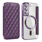 Shield MagSafe RFID Anti-theft Rhombus Leather Phone Case, For Samsung Galaxy S23 Ultra 5G, For Samsung Galaxy S23+ 5G, For Samsung Galaxy S23 5G, For Samsung Galaxy S22 Ultra 5G, For Samsung Galaxy S22+ 5G, For Samsung Galaxy S22 5G