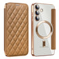 Shield MagSafe RFID Anti-theft Rhombus Leather Phone Case, For Samsung Galaxy S24+ 5G, For Samsung Galaxy S24 5G, For Samsung Galaxy A15, For Samsung Galaxy A05, For Samsung Galaxy A05s, For Samsung Galaxy S23 FE 5G