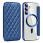 Shield MagSafe RFID Anti-theft Rhombus Leather Phone Case, For Samsung Galaxy S24+ 5G, For Samsung Galaxy S24 5G, For Samsung Galaxy A15, For Samsung Galaxy A05, For Samsung Galaxy A05s, For Samsung Galaxy S23 FE 5G