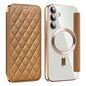 Shield MagSafe RFID Anti-theft Rhombus Leather Phone Case, For Samsung Galaxy S24+ 5G, For Samsung Galaxy S24 5G, For Samsung Galaxy A15, For Samsung Galaxy A05, For Samsung Galaxy A05s, For Samsung Galaxy S23 FE 5G