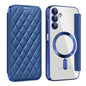 Shield MagSafe RFID Anti-theft Rhombus Leather Phone Case, For Samsung Galaxy S24+ 5G, For Samsung Galaxy S24 5G, For Samsung Galaxy A15, For Samsung Galaxy A05, For Samsung Galaxy A05s, For Samsung Galaxy S23 FE 5G