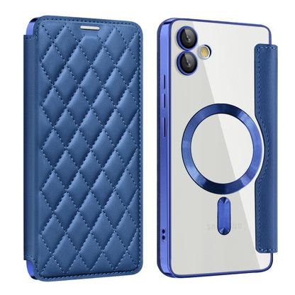 Shield MagSafe RFID Anti-theft Rhombus Leather Phone Case, For Samsung Galaxy S24+ 5G, For Samsung Galaxy S24 5G, For Samsung Galaxy A15, For Samsung Galaxy A05, For Samsung Galaxy A05s, For Samsung Galaxy S23 FE 5G
