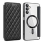 Shield MagSafe RFID Anti-theft Rhombus Leather Phone Case, For Samsung Galaxy S24+ 5G, For Samsung Galaxy S24 5G, For Samsung Galaxy A15, For Samsung Galaxy A05, For Samsung Galaxy A05s, For Samsung Galaxy S23 FE 5G
