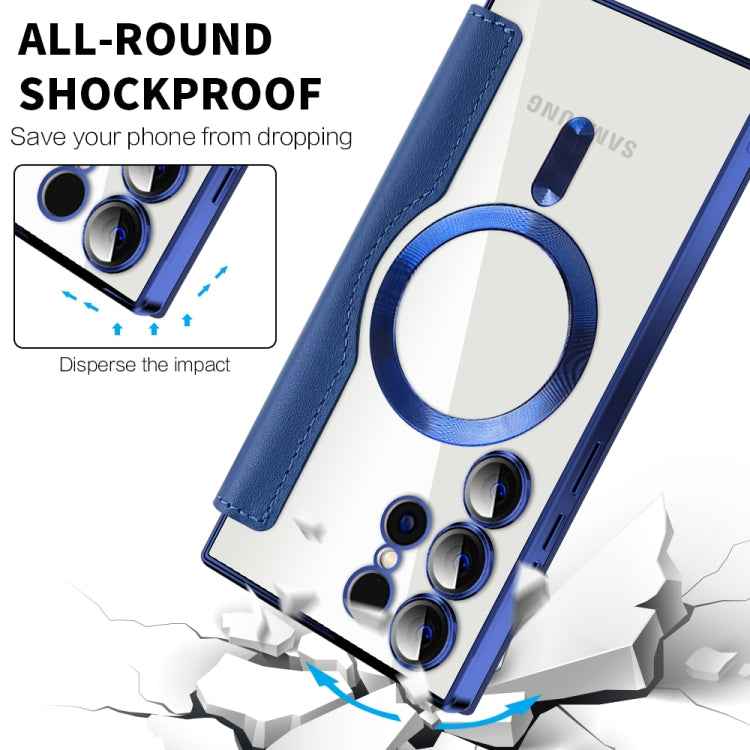 Shield MagSafe RFID Anti-theft Rhombus Leather Phone Case, For Samsung Galaxy S25 Ultra 5G, For Samsung Galaxy A16 5G, For Samsung Galaxy A06 4G, For Samsung Galaxy S24 FE 5G, For Samsung Galaxy A55 5G, For Samsung Galaxy S24 Ultra 5G