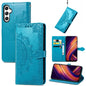 Mandala Flower Embossed Leather Phone Case, For Samsung Galaxy S25 Ultra 5G, For Samsung Galaxy C55, For Samsung Galaxy M55, For Samsung Galaxy S24 Ultra 5G, For Samsung Galaxy S24+ 5G, For Samsung Galaxy S24 5G, For Samsung Galaxy A25 5G