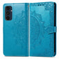 Mandala Flower Embossed Leather Phone Case, For Samsung Galaxy S25 Ultra 5G, For Samsung Galaxy C55, For Samsung Galaxy M55, For Samsung Galaxy S24 Ultra 5G, For Samsung Galaxy S24+ 5G, For Samsung Galaxy S24 5G, For Samsung Galaxy A25 5G