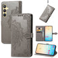 Mandala Flower Embossed Leather Phone Case, For Samsung Galaxy A57 5G, For Samsung Galaxy A37 5G, For Samsung Galaxy S25 Edge 5G, For Samsung Galaxy A56 5G, For Samsung Galaxy A26, For Samsung Galaxy A36 5G, For Samsung Galaxy S25 5G                   ...