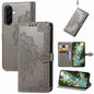Mandala Flower Embossed Leather Phone Case, For Samsung Galaxy A57 5G, For Samsung Galaxy A37 5G, For Samsung Galaxy S25 Edge 5G, For Samsung Galaxy A56 5G, For Samsung Galaxy A26, For Samsung Galaxy A36 5G, For Samsung Galaxy S25 5G                   ...