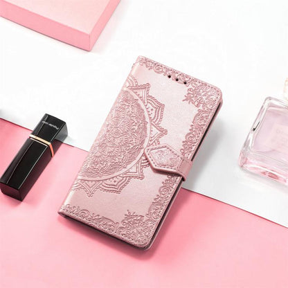 Mandala Flower Embossed Leather Phone Case, For Samsung Galaxy A57 5G, For Samsung Galaxy A37 5G, For Samsung Galaxy S25 Edge 5G, For Samsung Galaxy A56 5G, For Samsung Galaxy A26, For Samsung Galaxy A36 5G, For Samsung Galaxy S25 5G                   ...