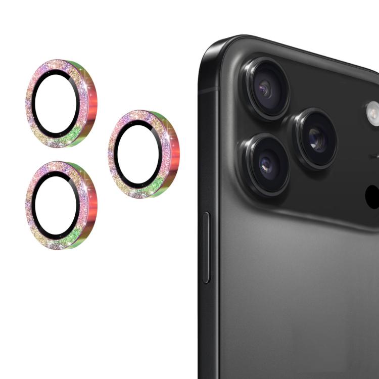 ENKAY Hat-Prince Glitter Rear Lens Aluminium Alloy Tempered Glass Film