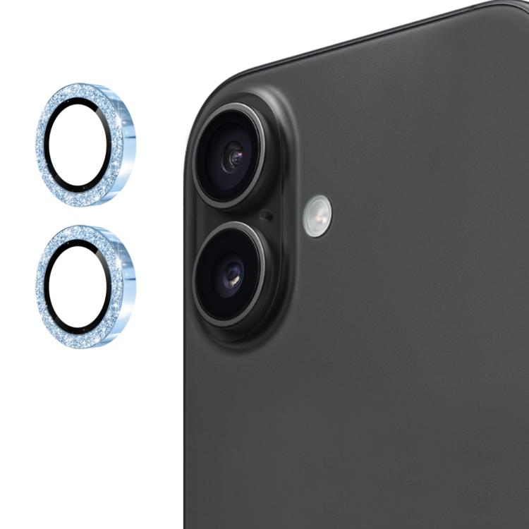 ENKAY Hat-Prince Glitter Rear Lens Aluminium Alloy Tempered Glass Film