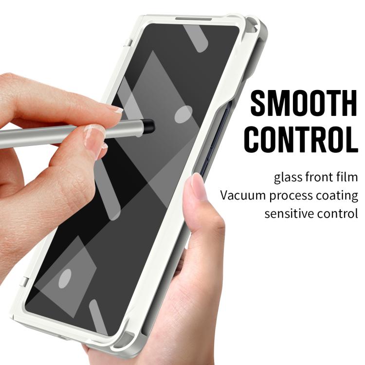 Diamond Case-film Integral Hinge Shockproof Phone Case with Pen