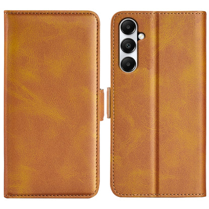 Dual-side Magnetic Buckle Horizontal Flip Leather Phone Case, For Samsung Galaxy S24 5G, For Samsung Galaxy A15, For Samsung Galaxy A05, For Samsung Galaxy A05s, For Samsung Galaxy M36 5G / F36 5G, For Samsung Galaxy M16 / F16