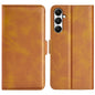 Dual-side Magnetic Buckle Horizontal Flip Leather Phone Case, For Samsung Galaxy S24 5G, For Samsung Galaxy A15, For Samsung Galaxy A05, For Samsung Galaxy A05s, For Samsung Galaxy M36 5G / F36 5G, For Samsung Galaxy M16 / F16