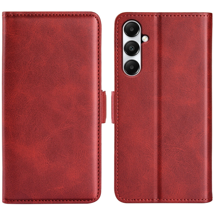 Dual-side Magnetic Buckle Horizontal Flip Leather Phone Case, For Samsung Galaxy S24 5G, For Samsung Galaxy A15, For Samsung Galaxy A05, For Samsung Galaxy A05s, For Samsung Galaxy M36 5G / F36 5G, For Samsung Galaxy M16 / F16