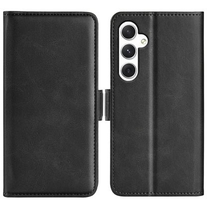 Dual-side Magnetic Buckle Horizontal Flip Leather Phone Case, For Samsung Galaxy S24 5G, For Samsung Galaxy A15, For Samsung Galaxy A05, For Samsung Galaxy A05s, For Samsung Galaxy M36 5G / F36 5G, For Samsung Galaxy M16 / F16