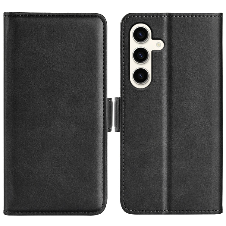 Dual-side Magnetic Buckle Horizontal Flip Leather Phone Case, For Samsung Galaxy A16, For Samsung Galaxy S24 FE 5G, For Samsung Galaxy Xcover 7 Pro, For Samsung Galaxy M55 5G, For Samsung Galaxy M15 5G, For Samsung Galaxy A55, For Samsung Galaxy A35   ...