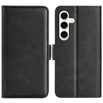 Dual-side Magnetic Buckle Horizontal Flip Leather Phone Case, For Samsung Galaxy A16, For Samsung Galaxy S24 FE 5G, For Samsung Galaxy Xcover 7 Pro, For Samsung Galaxy M55 5G, For Samsung Galaxy M15 5G, For Samsung Galaxy A55, For Samsung Galaxy A35   ...