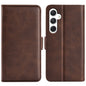 Dual-side Magnetic Buckle Horizontal Flip Leather Phone Case, For Samsung Galaxy A16, For Samsung Galaxy S24 FE 5G, For Samsung Galaxy Xcover 7 Pro, For Samsung Galaxy M55 5G, For Samsung Galaxy M15 5G, For Samsung Galaxy A55, For Samsung Galaxy A35   ...