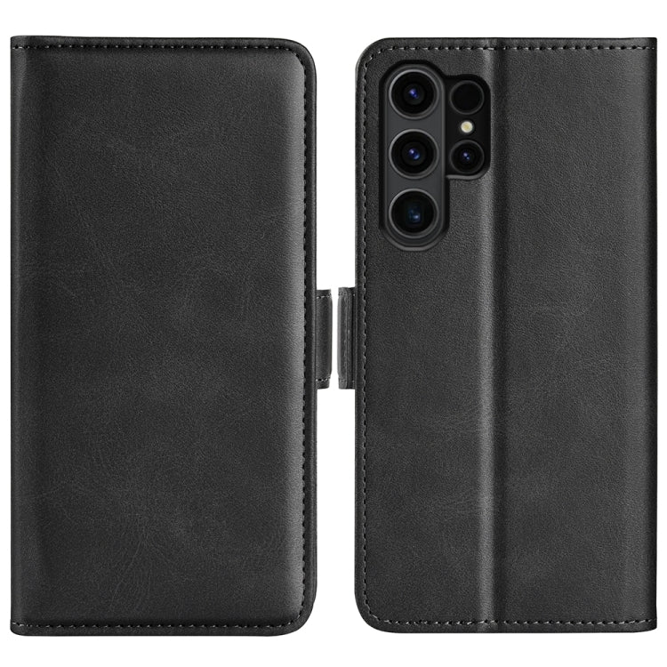 Dual-side Magnetic Buckle Horizontal Flip Leather Phone Case, For Samsung Galaxy A16, For Samsung Galaxy S24 FE 5G, For Samsung Galaxy Xcover 7 Pro, For Samsung Galaxy M55 5G, For Samsung Galaxy M15 5G, For Samsung Galaxy A55, For Samsung Galaxy A35   ...
