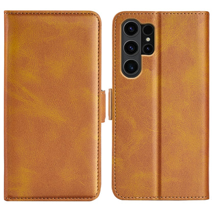 Dual-side Magnetic Buckle Horizontal Flip Leather Phone Case, For Samsung Galaxy A16, For Samsung Galaxy S24 FE 5G, For Samsung Galaxy Xcover 7 Pro, For Samsung Galaxy M55 5G, For Samsung Galaxy M15 5G, For Samsung Galaxy A55, For Samsung Galaxy A35   ...