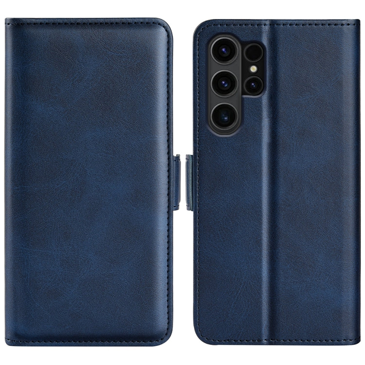 Dual-side Magnetic Buckle Horizontal Flip Leather Phone Case, For Samsung Galaxy A16, For Samsung Galaxy S24 FE 5G, For Samsung Galaxy Xcover 7 Pro, For Samsung Galaxy M55 5G, For Samsung Galaxy M15 5G, For Samsung Galaxy A55, For Samsung Galaxy A35   ...