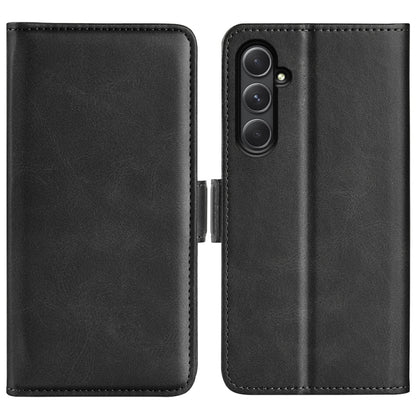 Dual-side Magnetic Buckle Horizontal Flip Leather Phone Case, For Samsung Galaxy A16, For Samsung Galaxy S24 FE 5G, For Samsung Galaxy Xcover 7 Pro, For Samsung Galaxy M55 5G, For Samsung Galaxy M15 5G, For Samsung Galaxy A55, For Samsung Galaxy A35   ...