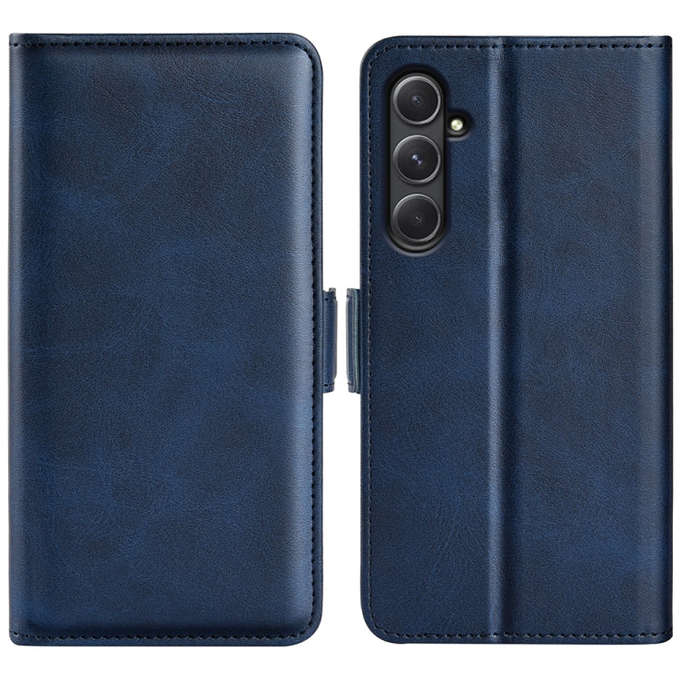 Dual-side Magnetic Buckle Horizontal Flip Leather Phone Case, For Samsung Galaxy A16, For Samsung Galaxy S24 FE 5G, For Samsung Galaxy Xcover 7 Pro, For Samsung Galaxy M55 5G, For Samsung Galaxy M15 5G, For Samsung Galaxy A55, For Samsung Galaxy A35   ...