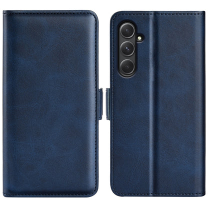 Dual-side Magnetic Buckle Horizontal Flip Leather Phone Case, For Samsung Galaxy A16, For Samsung Galaxy S24 FE 5G, For Samsung Galaxy Xcover 7 Pro, For Samsung Galaxy M55 5G, For Samsung Galaxy M15 5G, For Samsung Galaxy A55, For Samsung Galaxy A35   ...