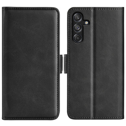 Dual-side Magnetic Buckle Horizontal Flip Leather Phone Case, For Samsung Galaxy A16, For Samsung Galaxy S24 FE 5G, For Samsung Galaxy Xcover 7 Pro, For Samsung Galaxy M55 5G, For Samsung Galaxy M15 5G, For Samsung Galaxy A55, For Samsung Galaxy A35   ...