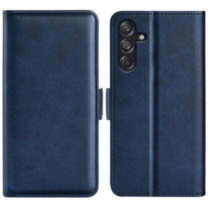 Dual-side Magnetic Buckle Horizontal Flip Leather Phone Case, For Samsung Galaxy A16, For Samsung Galaxy S24 FE 5G, For Samsung Galaxy Xcover 7 Pro, For Samsung Galaxy M55 5G, For Samsung Galaxy M15 5G, For Samsung Galaxy A55, For Samsung Galaxy A35   ...
