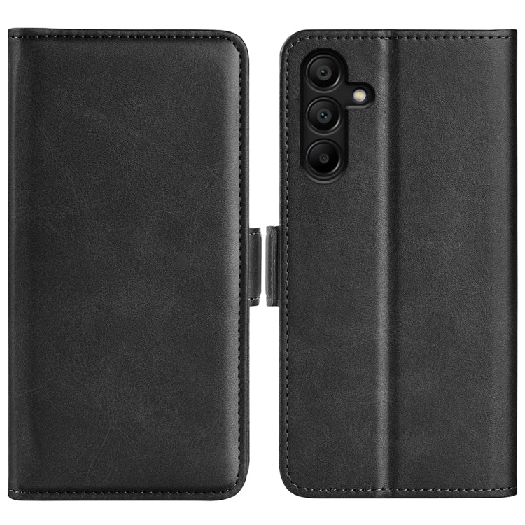Dual-side Magnetic Buckle Horizontal Flip Leather Phone Case, For Samsung Galaxy A16, For Samsung Galaxy S24 FE 5G, For Samsung Galaxy Xcover 7 Pro, For Samsung Galaxy M55 5G, For Samsung Galaxy M15 5G, For Samsung Galaxy A55, For Samsung Galaxy A35   ...