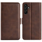 Dual-side Magnetic Buckle Horizontal Flip Leather Phone Case, For Samsung Galaxy A16, For Samsung Galaxy S24 FE 5G, For Samsung Galaxy Xcover 7 Pro, For Samsung Galaxy M55 5G, For Samsung Galaxy M15 5G, For Samsung Galaxy A55, For Samsung Galaxy A35   ...
