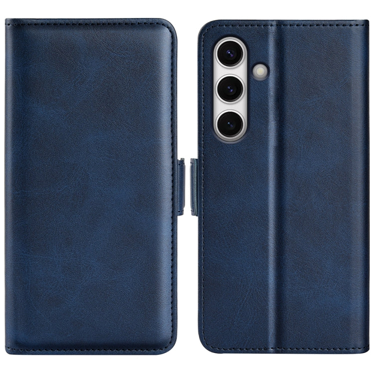 Dual-side Magnetic Buckle Horizontal Flip Leather Phone Case, For Samsung Galaxy A16, For Samsung Galaxy S24 FE 5G, For Samsung Galaxy Xcover 7 Pro, For Samsung Galaxy M55 5G, For Samsung Galaxy M15 5G, For Samsung Galaxy A55, For Samsung Galaxy A35   ...