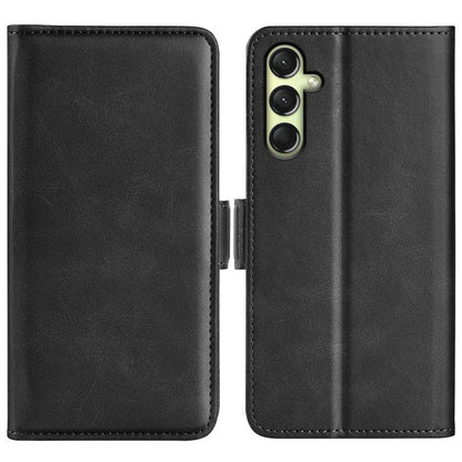 Dual-side Magnetic Buckle Horizontal Flip Leather Phone Case, For Samsung Galaxy A16, For Samsung Galaxy S24 FE 5G, For Samsung Galaxy Xcover 7 Pro, For Samsung Galaxy M55 5G, For Samsung Galaxy M15 5G, For Samsung Galaxy A55, For Samsung Galaxy A35   ...