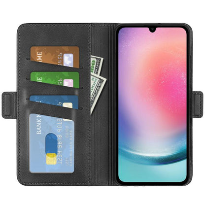 Dual-side Magnetic Buckle Horizontal Flip Leather Phone Case, For Samsung Galaxy A16, For Samsung Galaxy S24 FE 5G, For Samsung Galaxy Xcover 7 Pro, For Samsung Galaxy M55 5G, For Samsung Galaxy M15 5G, For Samsung Galaxy A55, For Samsung Galaxy A35   ...
