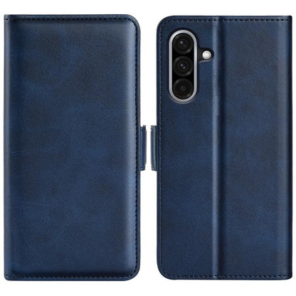 Dual-side Magnetic Buckle Horizontal Flip Leather Phone Case, For Samsung Galaxy A07 4G, For Samsung Galaxy A17 5G, For Samsung Galaxy S25 Edge 5G, For Samsung Galaxy A06 5G, For Samsung Galaxy A26, For Samsung Galaxy A36, For Samsung Galaxy S25 5G    ...