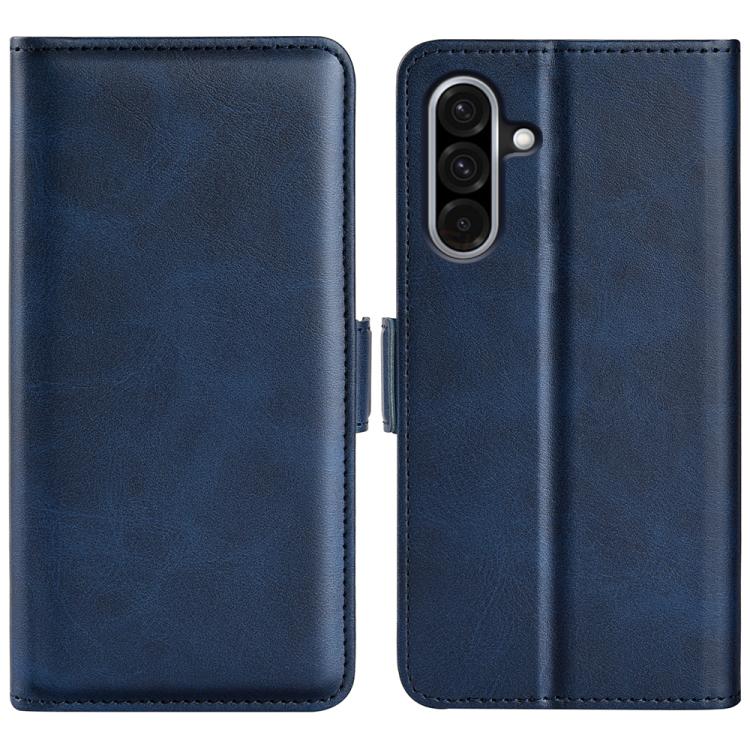 Dual-side Magnetic Buckle Horizontal Flip Leather Phone Case, For Samsung Galaxy S25 Edge 5G, For Samsung Galaxy A06 5G, For Samsung Galaxy A26, For Samsung Galaxy A36, For Samsung Galaxy S25 5G, For Samsung Galaxy S25+ 5G, For Samsung Galaxy S25 Ultra...