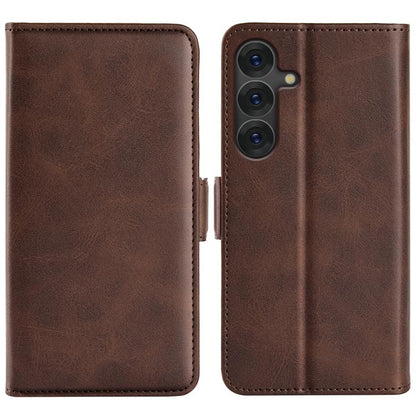 Dual-side Magnetic Buckle Horizontal Flip Leather Phone Case, For Samsung Galaxy A07 4G, For Samsung Galaxy A17 5G, For Samsung Galaxy S25 Edge 5G, For Samsung Galaxy A06 5G, For Samsung Galaxy A26, For Samsung Galaxy A36, For Samsung Galaxy S25 5G    ...
