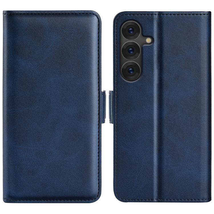 Dual-side Magnetic Buckle Horizontal Flip Leather Phone Case, For Samsung Galaxy S25 Edge 5G, For Samsung Galaxy A06 5G, For Samsung Galaxy A26, For Samsung Galaxy A36, For Samsung Galaxy S25 5G, For Samsung Galaxy S25+ 5G, For Samsung Galaxy S25 Ultra...