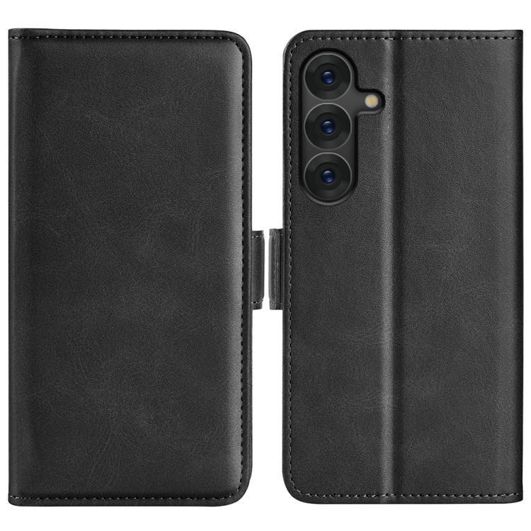 Dual-side Magnetic Buckle Horizontal Flip Leather Phone Case, For Samsung Galaxy S25 Edge 5G, For Samsung Galaxy A06 5G, For Samsung Galaxy A26, For Samsung Galaxy A36, For Samsung Galaxy S25 5G, For Samsung Galaxy S25+ 5G, For Samsung Galaxy S25 Ultra...