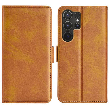 Dual-side Magnetic Buckle Horizontal Flip Leather Phone Case, For Samsung Galaxy A07 4G, For Samsung Galaxy A17 5G, For Samsung Galaxy S25 Edge 5G, For Samsung Galaxy A06 5G, For Samsung Galaxy A26, For Samsung Galaxy A36, For Samsung Galaxy S25 5G    ...
