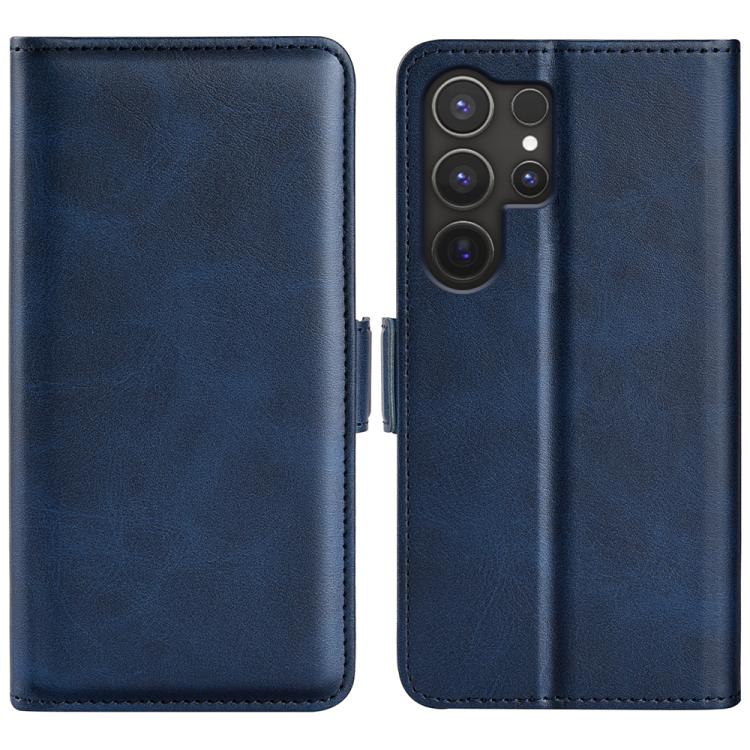 Dual-side Magnetic Buckle Horizontal Flip Leather Phone Case, For Samsung Galaxy S25 Edge 5G, For Samsung Galaxy A06 5G, For Samsung Galaxy A26, For Samsung Galaxy A36, For Samsung Galaxy S25 5G, For Samsung Galaxy S25+ 5G, For Samsung Galaxy S25 Ultra...