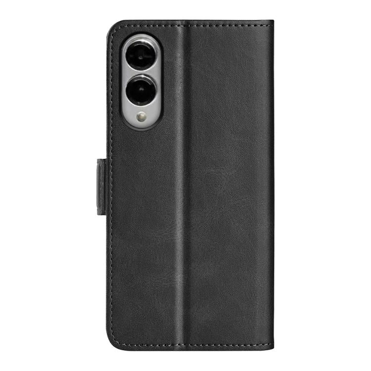 Dual-side Magnetic Buckle Horizontal Flip Leather Phone Case, For Samsung Galaxy S25 Edge 5G, For Samsung Galaxy A06 5G, For Samsung Galaxy A26, For Samsung Galaxy A36, For Samsung Galaxy S25 5G, For Samsung Galaxy S25+ 5G, For Samsung Galaxy S25 Ultra...