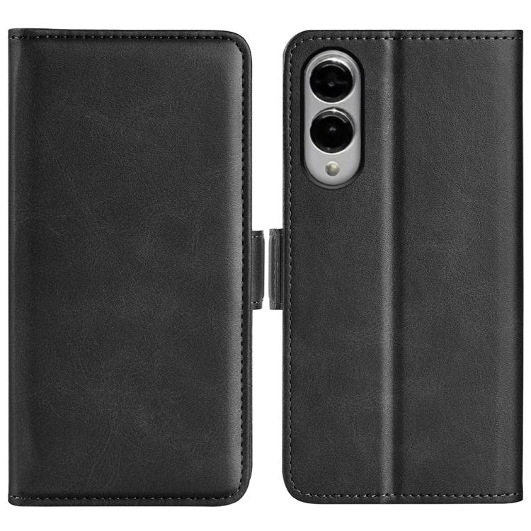 Dual-side Magnetic Buckle Horizontal Flip Leather Phone Case, For Samsung Galaxy S25 Edge 5G, For Samsung Galaxy A06 5G, For Samsung Galaxy A26, For Samsung Galaxy A36, For Samsung Galaxy S25 5G, For Samsung Galaxy S25+ 5G, For Samsung Galaxy S25 Ultra...