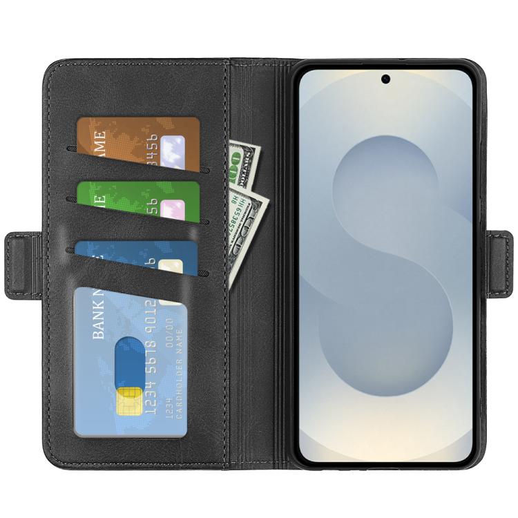 Dual-side Magnetic Buckle Horizontal Flip Leather Phone Case, For Samsung Galaxy S25 Edge 5G, For Samsung Galaxy A06 5G, For Samsung Galaxy A26, For Samsung Galaxy A36, For Samsung Galaxy S25 5G, For Samsung Galaxy S25+ 5G, For Samsung Galaxy S25 Ultra...