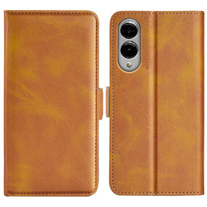 Dual-side Magnetic Buckle Horizontal Flip Leather Phone Case, For Samsung Galaxy A07 4G, For Samsung Galaxy A17 5G, For Samsung Galaxy S25 Edge 5G, For Samsung Galaxy A06 5G, For Samsung Galaxy A26, For Samsung Galaxy A36, For Samsung Galaxy S25 5G    ...